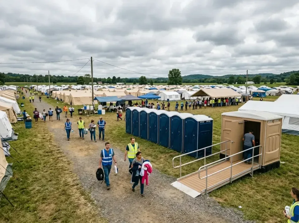 disaster-relief-camp-restrooms-010 — frequently asked questions, Dumpster & Portable Bathrooms Rental in Pierre Part, LA